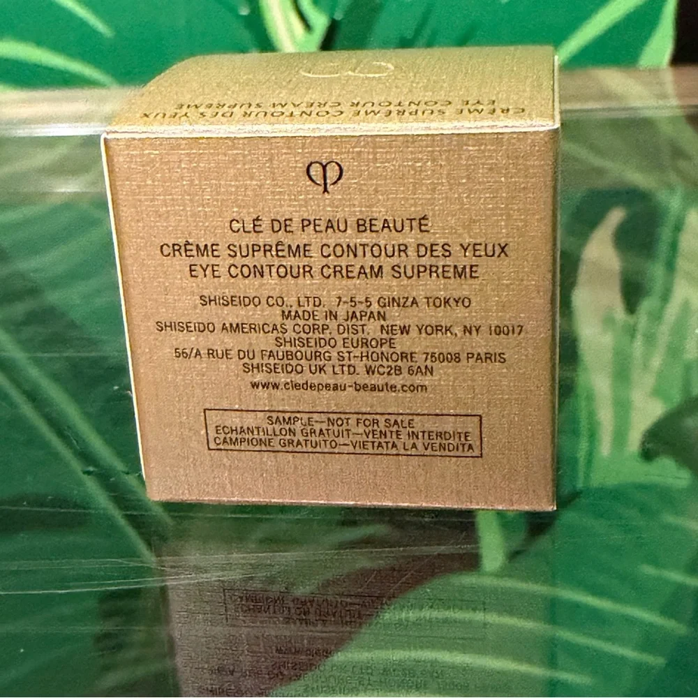 NWT Clé de Peau Beauté Eye Contour Cream Supreme Mini 2ml